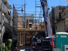 東京都大田区　Ｙ様邸　上棟